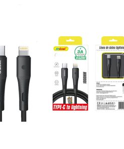 Andowl Καλώδιο Δεδομένων Type-C σε Lightning 1m 3A Q-SJ202 - Data Cable