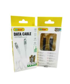 Andowl Καλώδιο δεδομένων Type-c σε Type-c 5A 1M Q-SJ32 - Data Cable