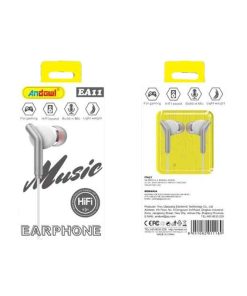 Andowl Ενσύρματα Ακουστικά με Σύνδεση Βύσμα AUX EA11 -  Earphone