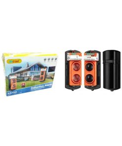 Andowl Ανιχνευτές με Διπλή Δέσμη εξωτερικού χώρου με συναγερμό Q-BJ1250- Induction Alarm