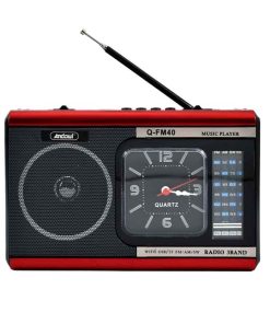 Andowl  Φορητό Ραδιόφωνο Μπαταρίας με USB Q-FM40 - Radio