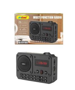 Andowl Επαναφορτιζόμενο Ψηφιακό Ραδιόφωνο Q-SY60 - Multi Function Radio