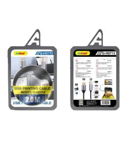 Andowl Καλώδιο Εκτυπωτή 2Μ Q-HD713 - USB Printing Cable