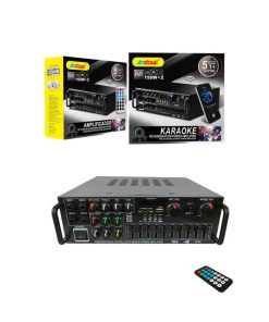 Andowl Ενισχυτής ήχου 2X150W Karaoke FM / Bluetooth / MP3 / Usb / Bluetooth Q-GF999 - Karaoke Reverberation Power Amplifier