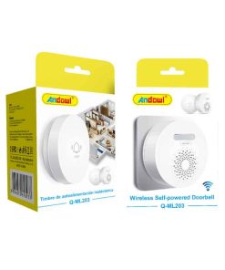 Andowl Ασύρματο Κουδούνι Πόρτας Q-ML203 - Wireless Self-Powered Doorbell