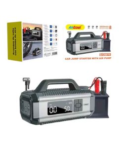 Andowl Φορητός Εκκινητής Μπαταρίας Αυτοκινήτου 13000mAh με Τρόμπα - Car Jump Starter With Air Pump