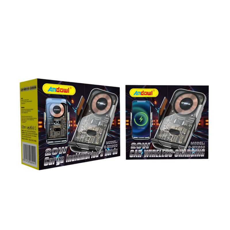 Andowl Q-WX660 Βάση Κινητού Αυτοκινήτου και Ασύρματη Φόρτιση 20W - Car Wireless Charging - Image 6