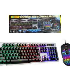 Andowl QK809 Πληκτρολόγιο & Ποντίκι LED - Gaming Keyboard & Mouse