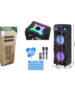 Επαναφορτιζόμενο Ηχείο Bluetooth με Μικρόφωνο