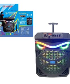 Φορητό ηχείο 10000W με μικρόφωνο & τηλεχειριστήριο HS-T51258 12" - Portable wireless speaker woofer