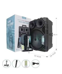 Greatnice Φορητό ηχείο με 2 μικρόφωνα  12" GTS-2069 - Wireless speaker