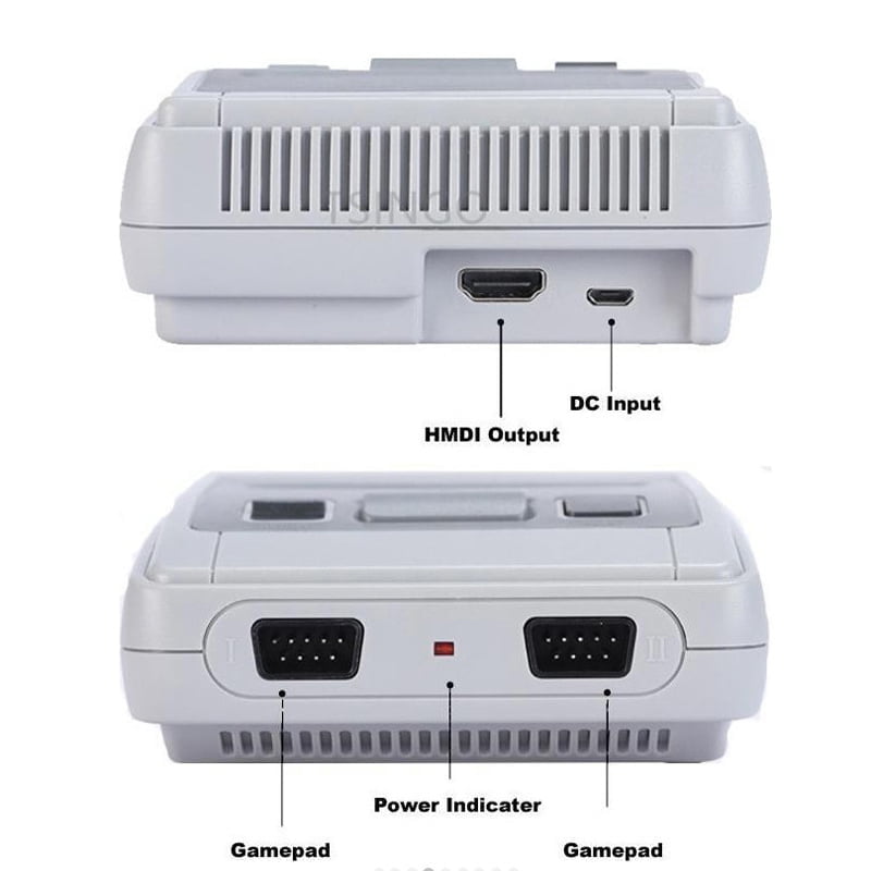 Ηλεκτρονική Παιδική Ρετρό Κονσόλα HDMI Mini με 621 Παιχνίδια & 2 Χειριστήρια - Super Mini SFC 621 Games - Image 2