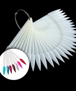 Δειγματολόγιο Νυχιών Μπρελόκ Στιλέτο 50τμχ - Nail sample