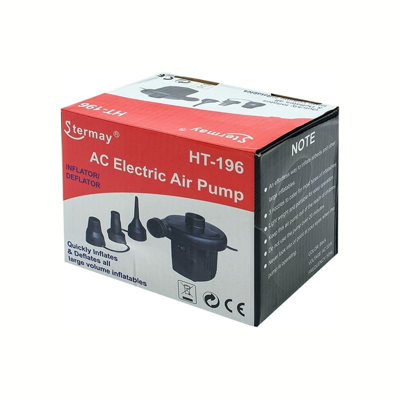 Ηλεκτρική Τρόμπα Αέρος 220V HT-196 Stermay - Electric Pump - Image 4