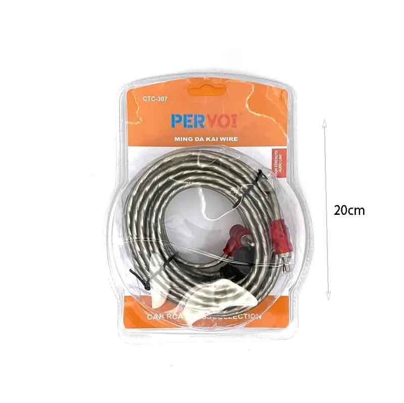 PerVoi Καλώδιο ήχου αυτοκινήτου - Car RCA cables CTC-307 - Image 2