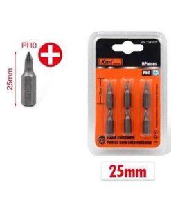 KMT Μύτες κατσαβιδιού PH0 -Bits Long For Screwdriver