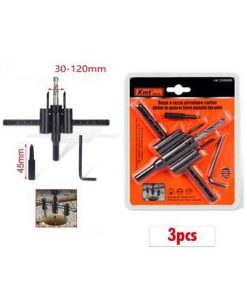 KMT Τρυπάνι Διαβήτης - Κεντραδόρος - Adjustable Aircraft Type Hole Saw