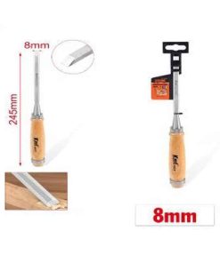 KMT Σκαρπέλα Με Ξύλινη Λαβή 8mm- Chisel