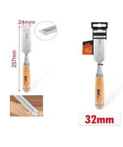 KMT Σκαρπέλα Με Ξύλινη Λαβή 24mm- Chisel