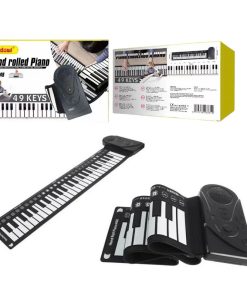 Andowl Ευλύγιστο Πιάνο Αφής με 49 Πλήκτρα Q-GQ049 - Hand Rolled Piano