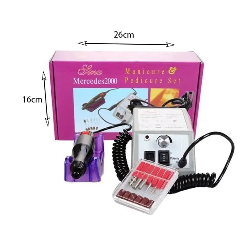 Επαγγελματικός Ηλεκτρικός Τροχός Μανικιούρ/Πεντικιούρ Mercedes 2000 - Professional Nail Drill - Image 2