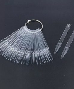 Δειγματολόγιο Νυχιών Μπρελόκ Στιλέτο 50τμχ - Nail sample