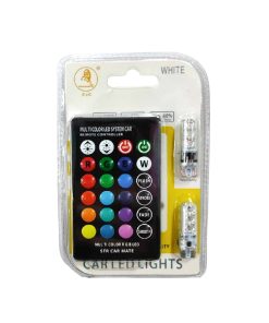 Ψείρες RGB LED αυτοκινήτου με χειριστήριο - 12V Car LED lights