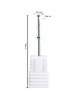 Φρεζάκι Τροχού Διαμαντόφρεζα Μπίλια Μπλε #6 - Carbide nail drill bit