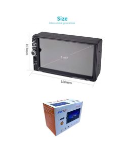 PerVoi Οθόνη αυτοκινήτου 7" HD αφής 2 Din CTC-7030 - Autoradio 2 Din Touch Screen FM USB AUX Bluetooth