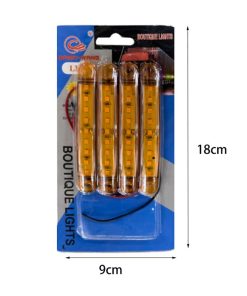 Φώτα όγκου με 9 LED 4τμχ 30V - Boutique lights truck lamp