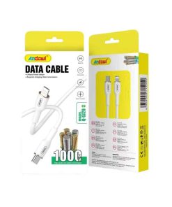 Andowl Καλώδιο δεδομένων Type-c σε Lightning 3Α 1m Q-SJ20 - Data Cable