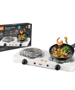 RAF Ηλεκτρικό διπλό μάτι κουζίνας 2000W R.8020B - Electric stove