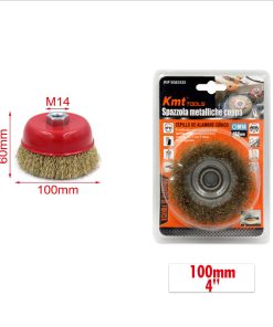 KMT Tools Συρματόβουρτσα για Δράπανο 100mm  - Drill Brush