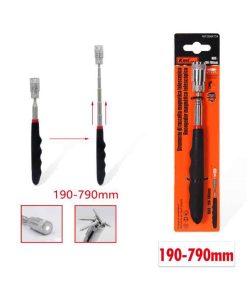 KMT Πτυσσόμενος Μαγνήτης Με Φακό Led / Τηλεσκοπική Λαβή Με Μαγνήτη  - Telescoping Magnetic Pick-Up Tool