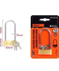 KMT Λουκέτο Ασφαλείας Με Κλειδάκι 42mm- Padlock