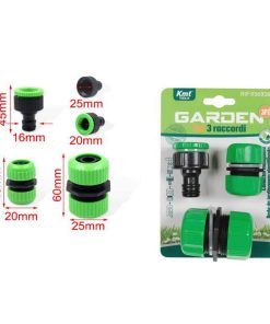 KMT Σετ Ρακόρ Ποτίσματος 3 Τεμάχια - Watering Fitting Set