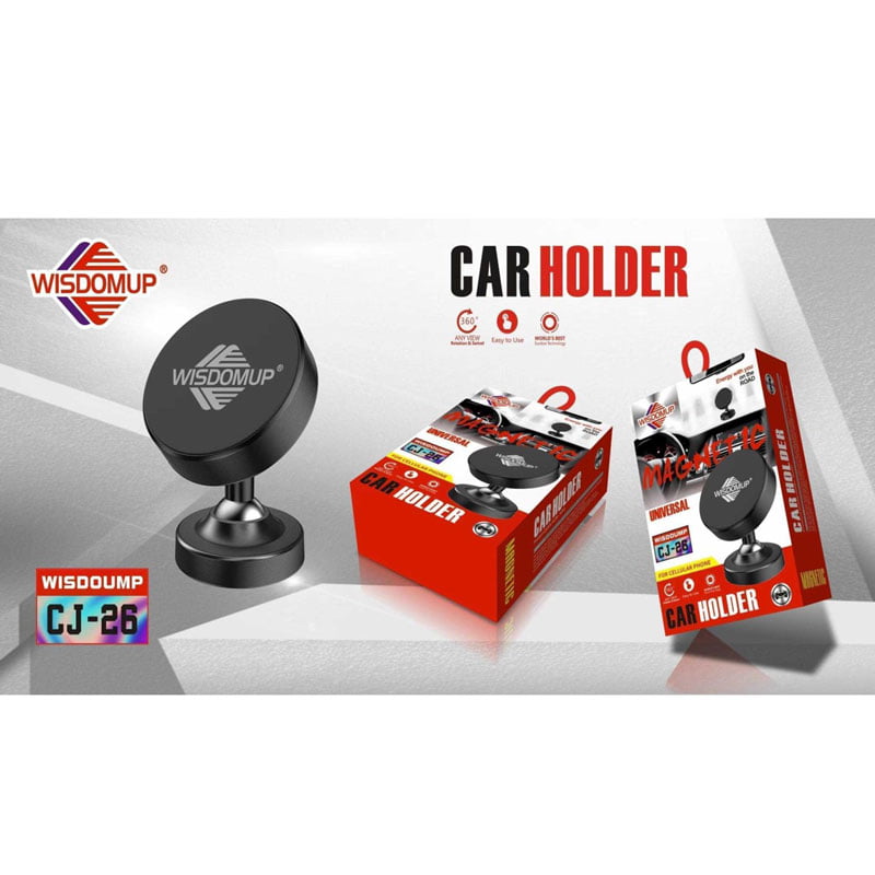 Wisdomup Βάση στήριξης κινητών αυτοκινήτου με μαγνήτη CJ-26 - Mobile phone stand - Image 2