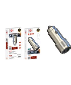 Wisdomup Φορτιστής Αυτοκινήτου με 2 θύρες CC-12 30W - PD + Fast car charger