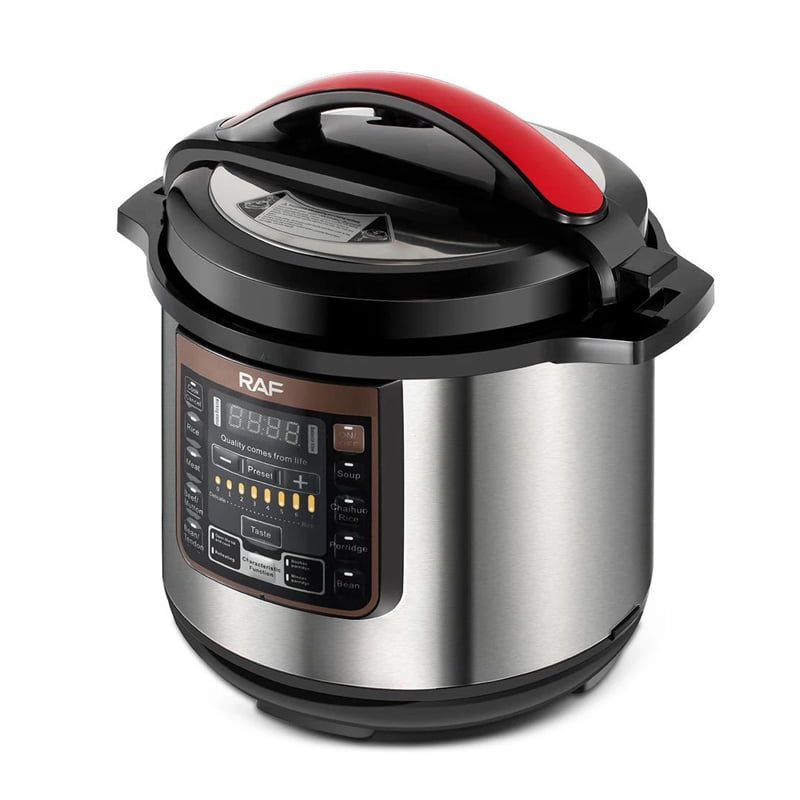 RAF Ηλεκτρικός Πολυλειτουργικός Πολυμάγειρας Υψηλής Πίεσης 8L 1350W R.181 - Electric Pressure Cooker - Image 3