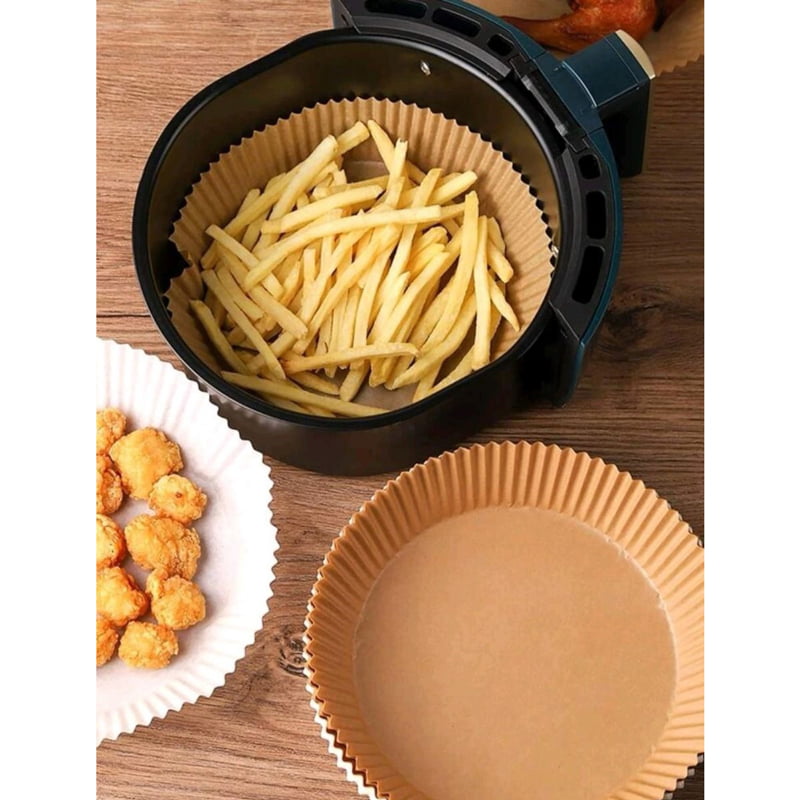 Bellhowell Αντικολλητικό Χαρτί για Air Fryer 50τμχ - Air fryer pad paper - Image 2