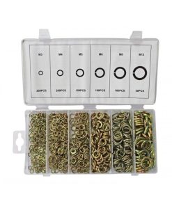 Σετ γκρόβερ γαλβανιζέ 800τμχ - Metric lock washer assortment