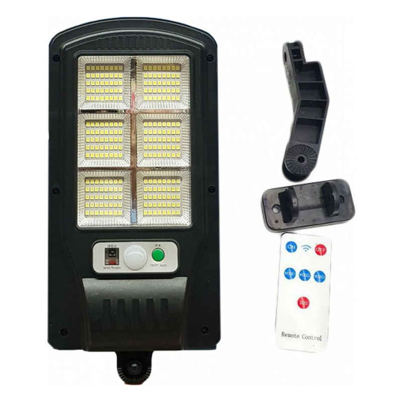 Στεγανό Ηλιακό Φωτιστικό Δρόμου IP65 με Ανιχνευτή Κίνησης, Αισθητήρα Φωτός και Τηλεχειριστήριο Ψυχρό Λευκό Φως BK-240-SMD - Solar sensor light - Image 3