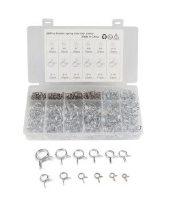 Σφιγκτήρας σωλήνα διπλού ελατηρίου 285τμχ 15314-4 – Double Spring Tube Clip 285pcs