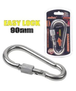 Horusdy SDY-97217 Γάντζος Ορειβατικός Ασφαλείας 90mm - Carabiner