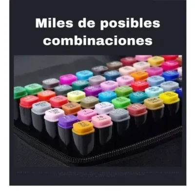 Αυτό το σετ, αποτελείται από 168 μαρκαδόρους με διπλή μύτη και διαφορετικά φωτεινά χρώματα. Ο κάθε μαρκαδόρος έχει 2 μύτες, μια για πιο φαρδιά γραφή ή υπογράμμιση (BOARD) και μια για πιο λεπτή γραφή (FINE). Η άνετη λαβή θα αποδειχθεί ιδιαίτερα εύχρηστη για μικρούς και μεγάλους. Το σετ διατίθεται σε μια θήκη οργάνωσης που κλείνει με φερμουάρ και τοποθετούνται οι μαρκαδόροι κάθετα. Χαρακτηριστικά: Ποσότητα: 168 τεμάχια Το σετ περιλαμβάνει 168 μαρκαδόρους χρωματιστούς Double-sided μαρκαδόροι οινοπνεύματος Διατίθεται με θήκη – μεταφοράς Μαρκαδόροι οινοπνεύματος Οι Μαρκαδόροι είναι ανεξίτηλοι