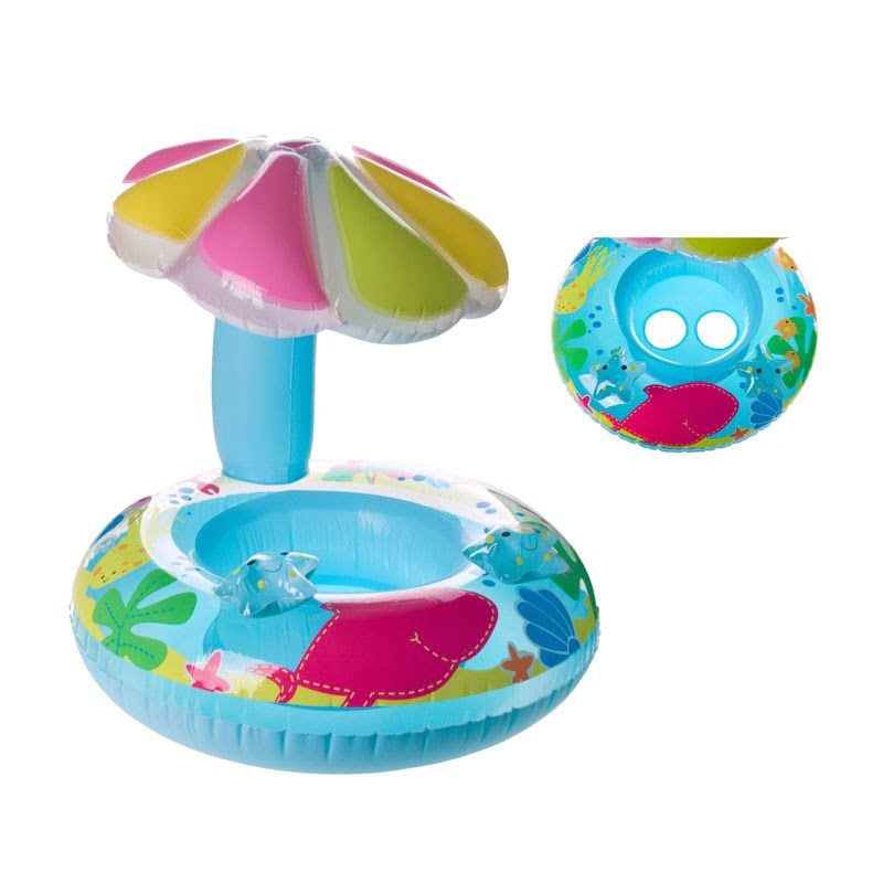 Φουσκωτό Σωσίβιο Θαλάσσης Με Σκέπαστρο - Inflatable Life Jacket With Canopy - Image 3