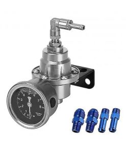 Ρυθμιστής πίεσης καυσίμου αλουμινίου με όργανο μέτρησης – Fuel pressure regulator