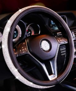 Universal Καλύμματα Τιμονιών Αυτοκινήτου Με Στρας - Car Steering Wheel Covers With Rhinestones