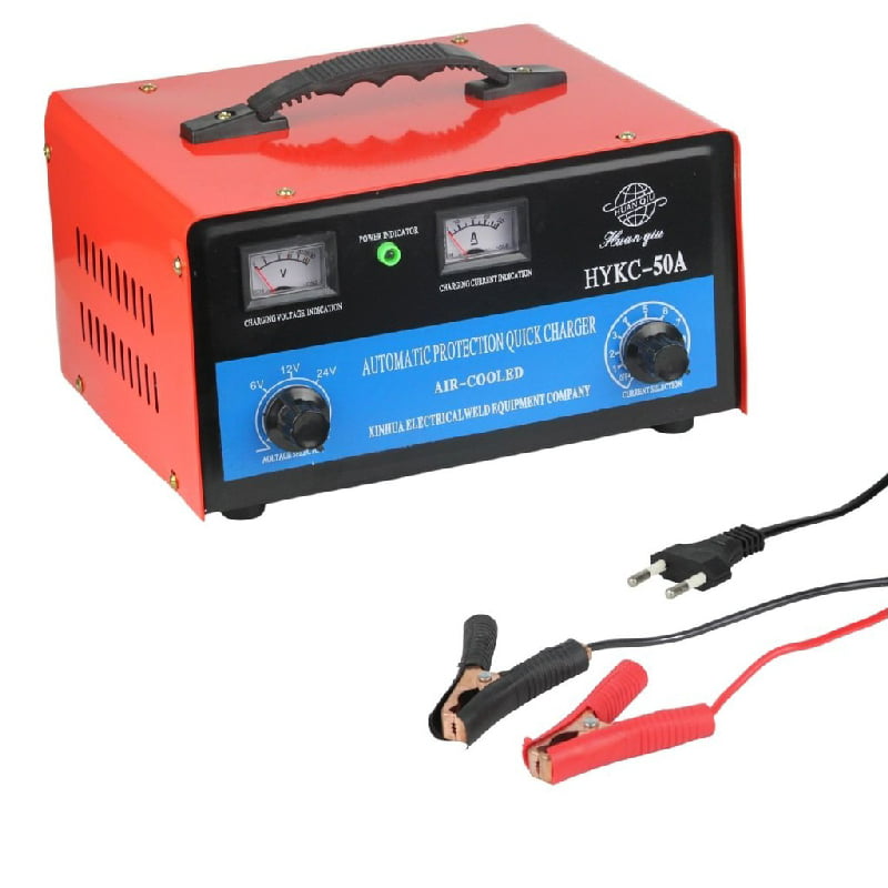 Φορτιστής Μπαταρίας Αυτοκινήτου HYKC-50A - Automatic charge - Image 2