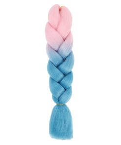 Yuan yao Μαλλιά για Ράστα ombre ροζ/γαλάζιο BY60 - Rasta hair